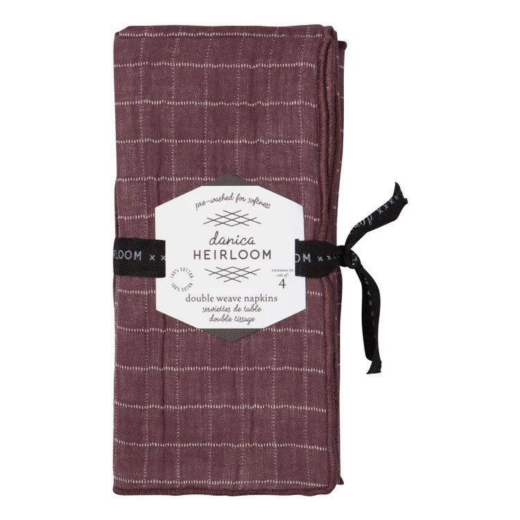 Double Weave Napkins - Set of 4 - DIGS
