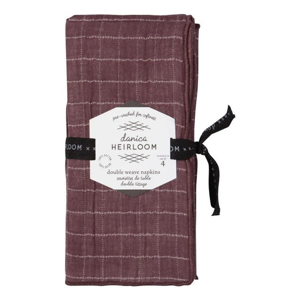 Double Weave Napkins - Set of 4 - DIGS