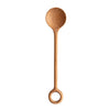 Doussie Wood Spoon With Circle Handle - DIGS