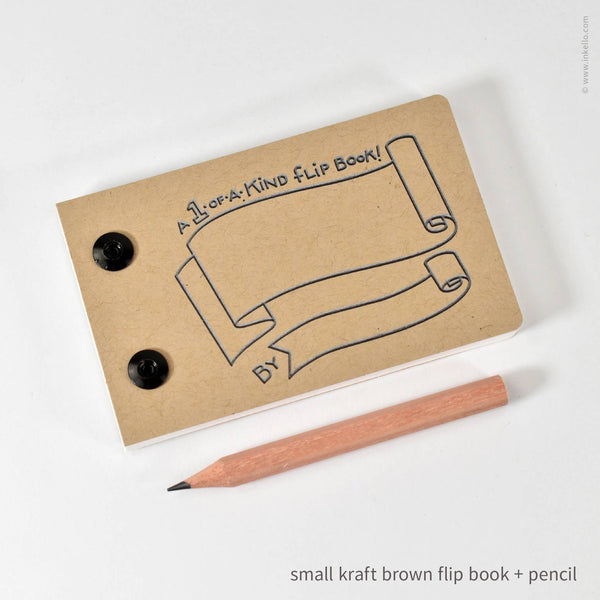 Draw - Your - Own Flip Book + Pencil - DIGS