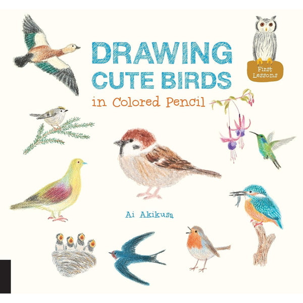 Drawing Cute Birds in Colored Pencil - DIGS