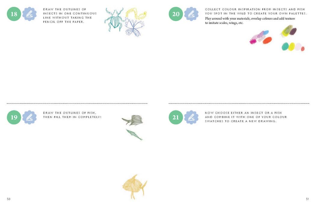 Drawing Nature: 100 Prompts, Projects and Playful Exercises - DIGS