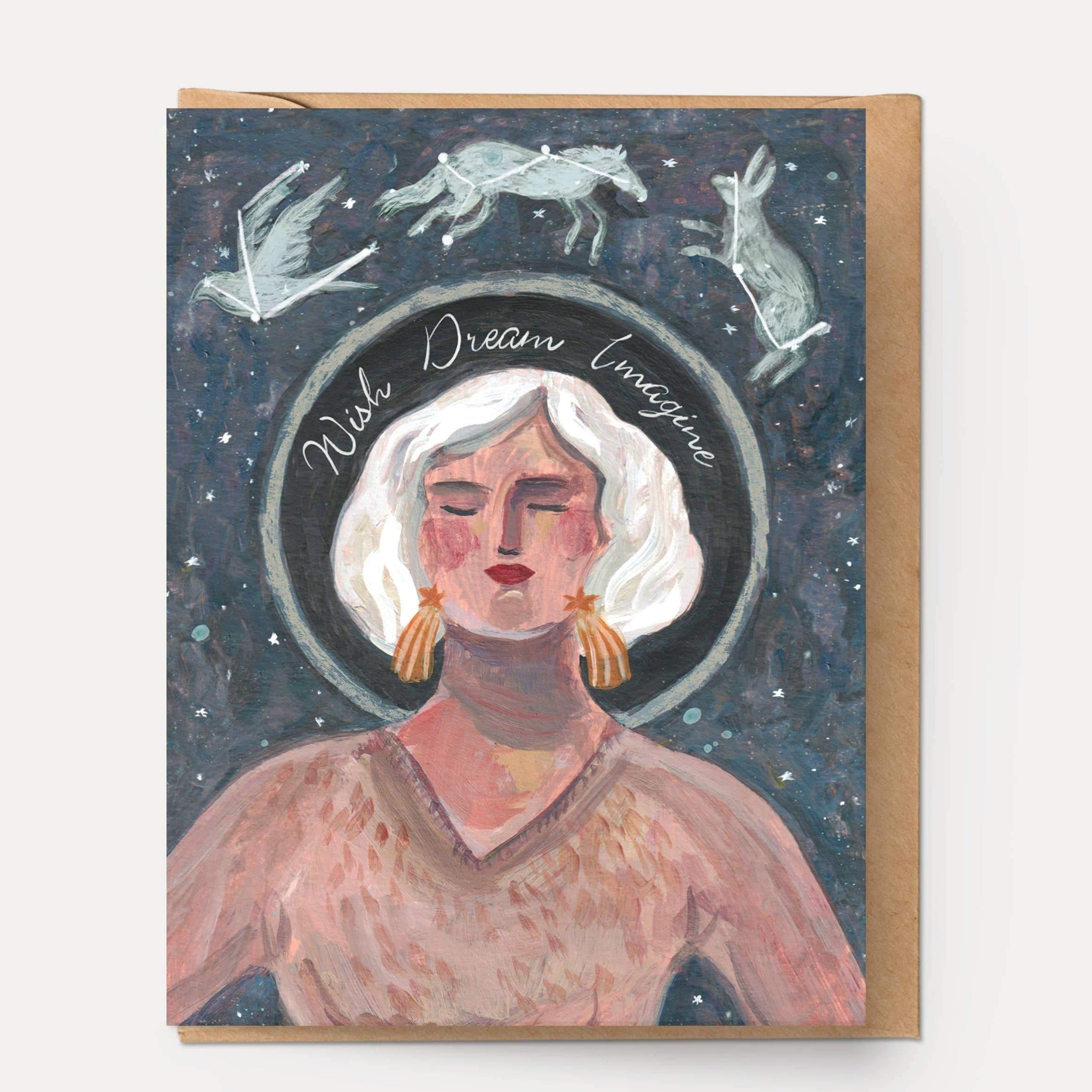 Dream Girl Greeting Card - DIGS