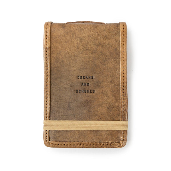 Dreams & Schemes Leather Journal - DIGS