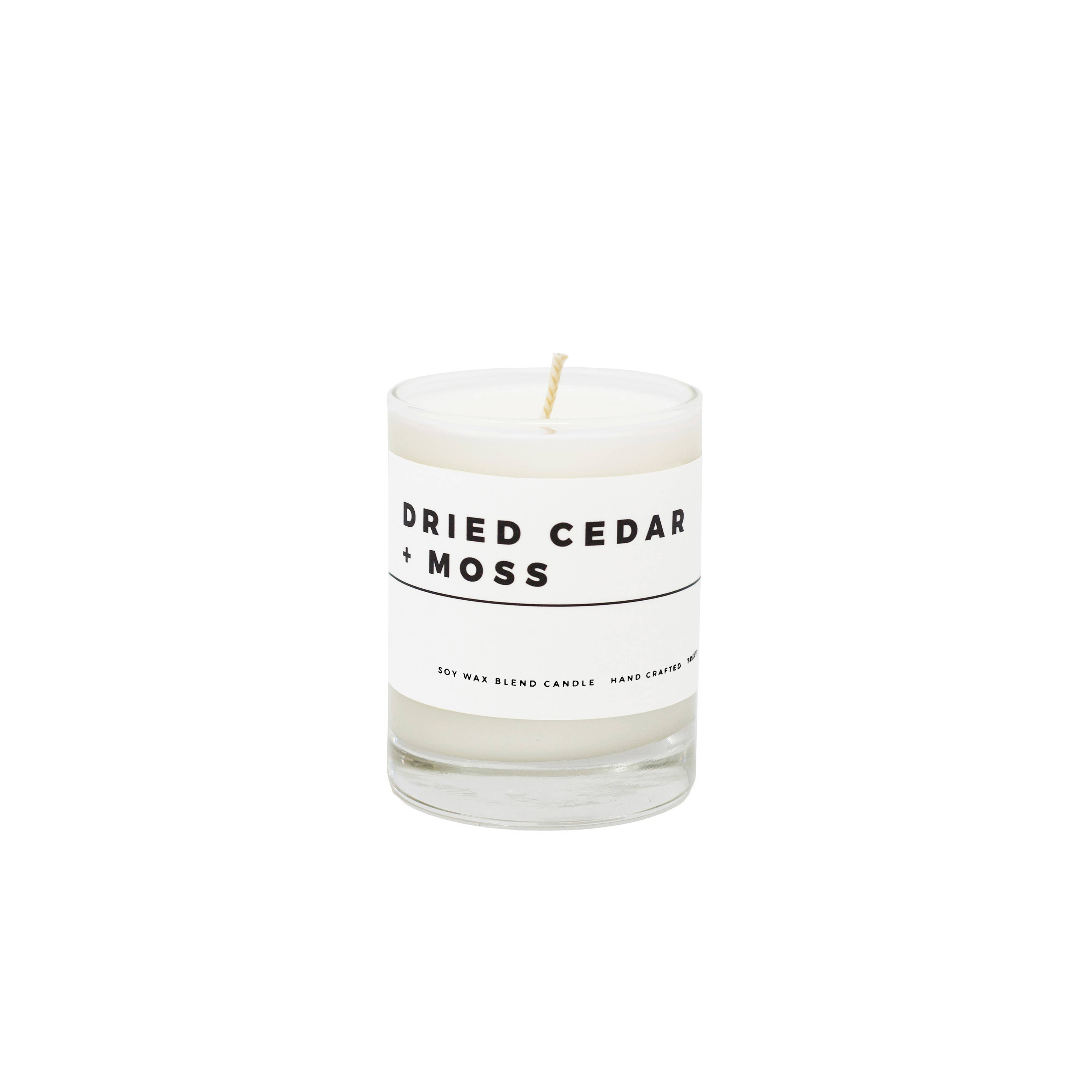 Dried Cedar + Moss Mini Candle - DIGS