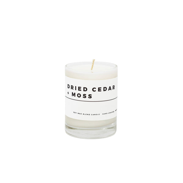 Dried Cedar + Moss Mini Candle - DIGS