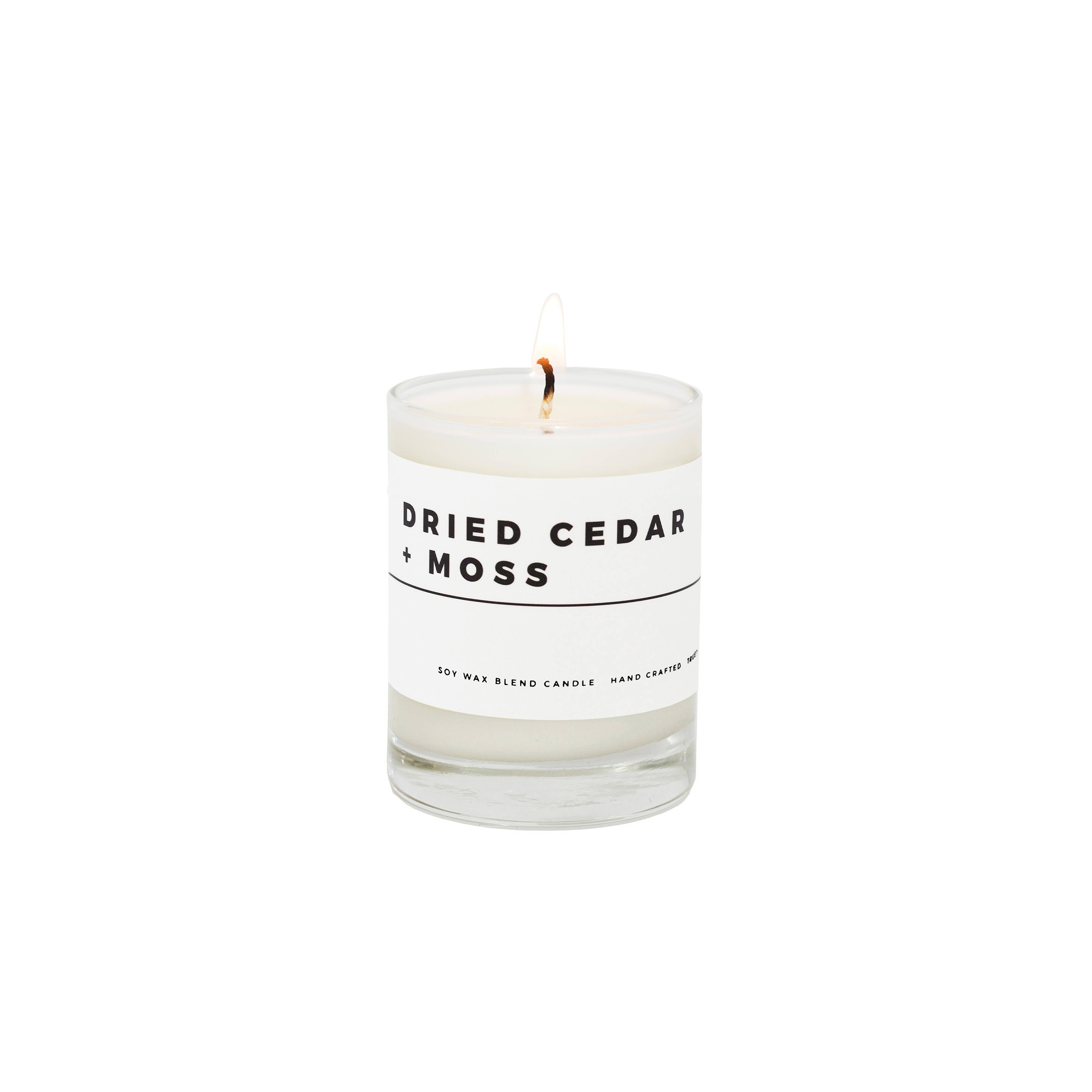 Dried Cedar + Moss Mini Candle - DIGS