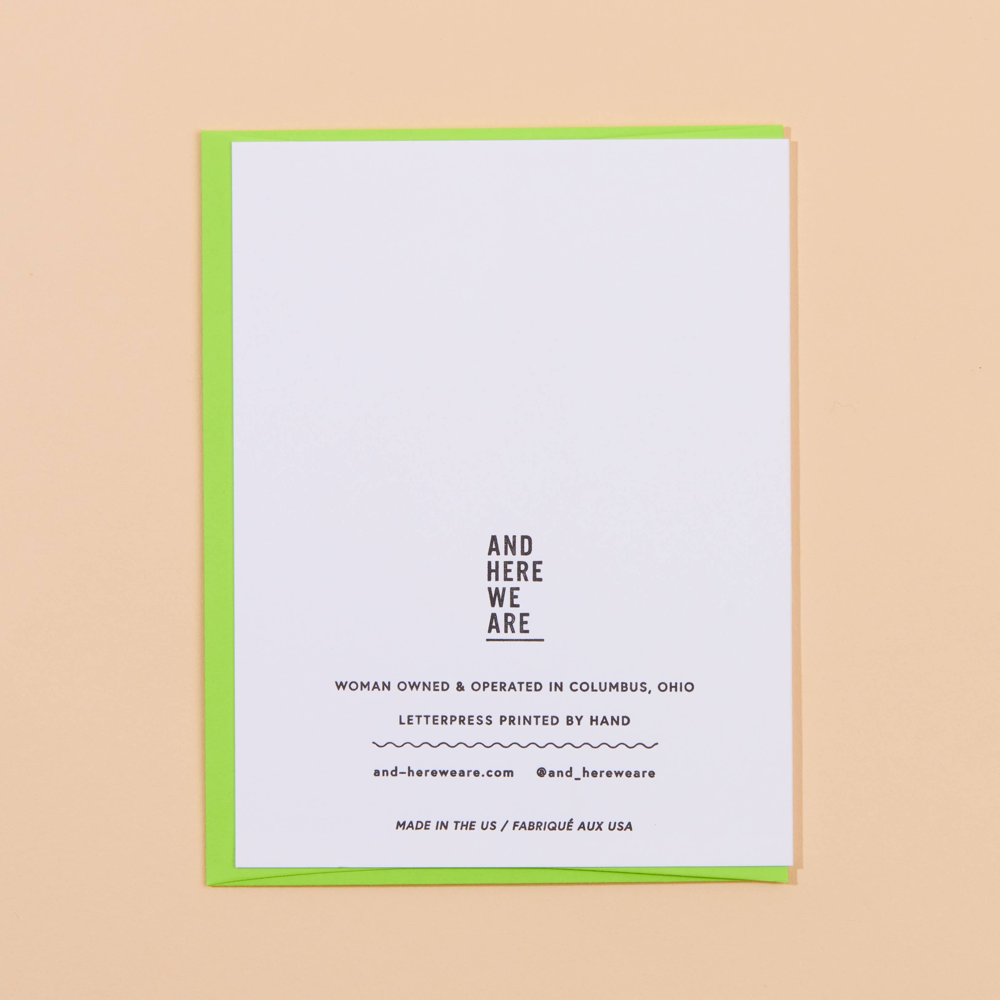 Dumpster Fire Card - DIGS