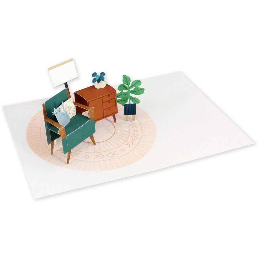 Dwell with Cats Pop - Up Card - DIGS