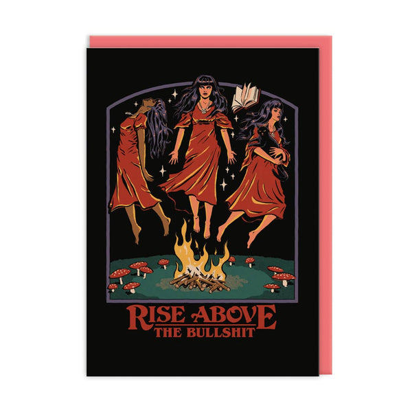 Rise Above Witches Card