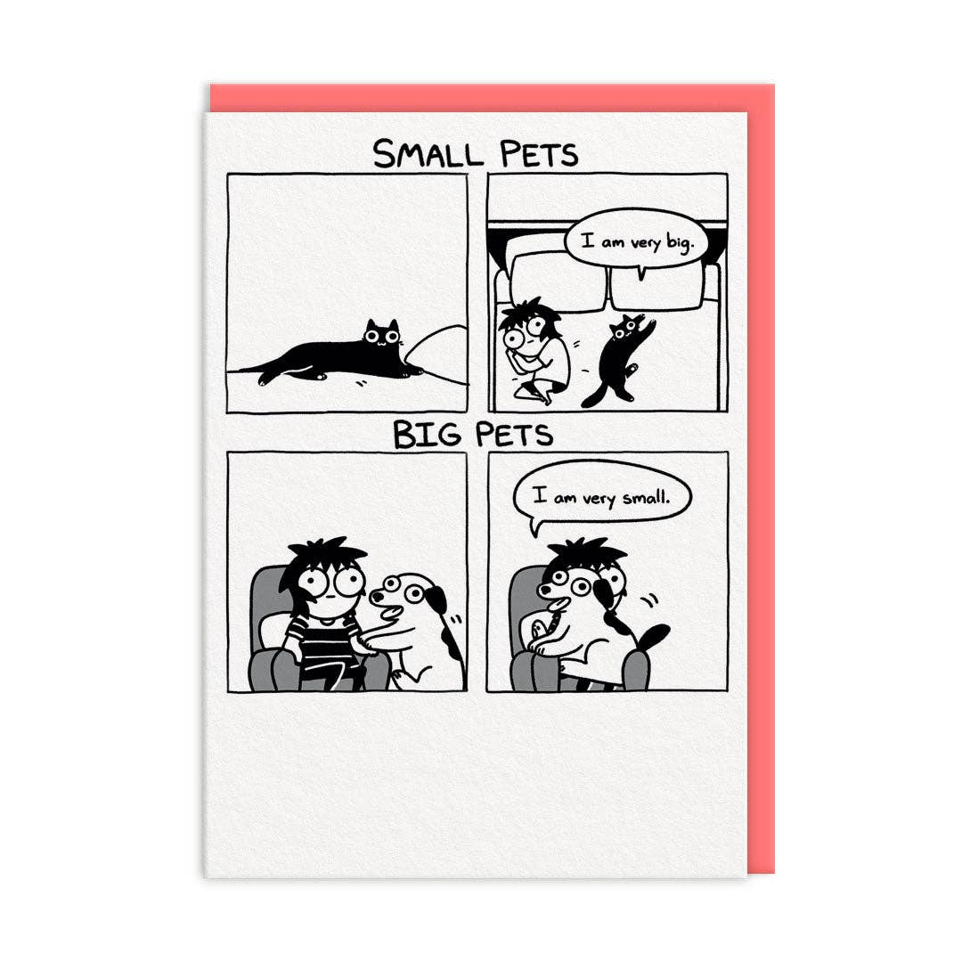 Small Pets Big Pets Card