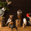 Hand Carved Chickadee Ornament