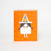 Trick or Treat Witch Halloween Card