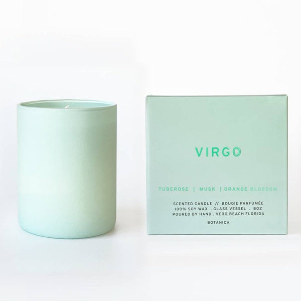 Virgo Zodiac Candle