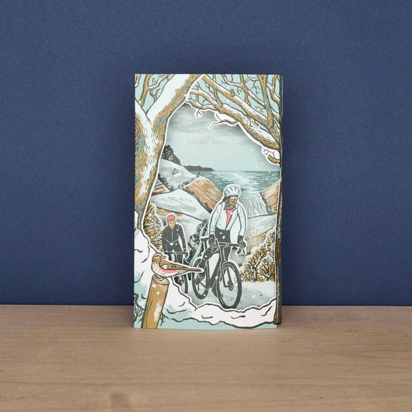 Frosty Lanes Die-Cut Card