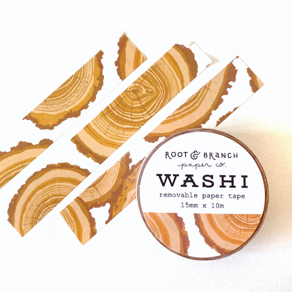 Tree Rings Washi Tape