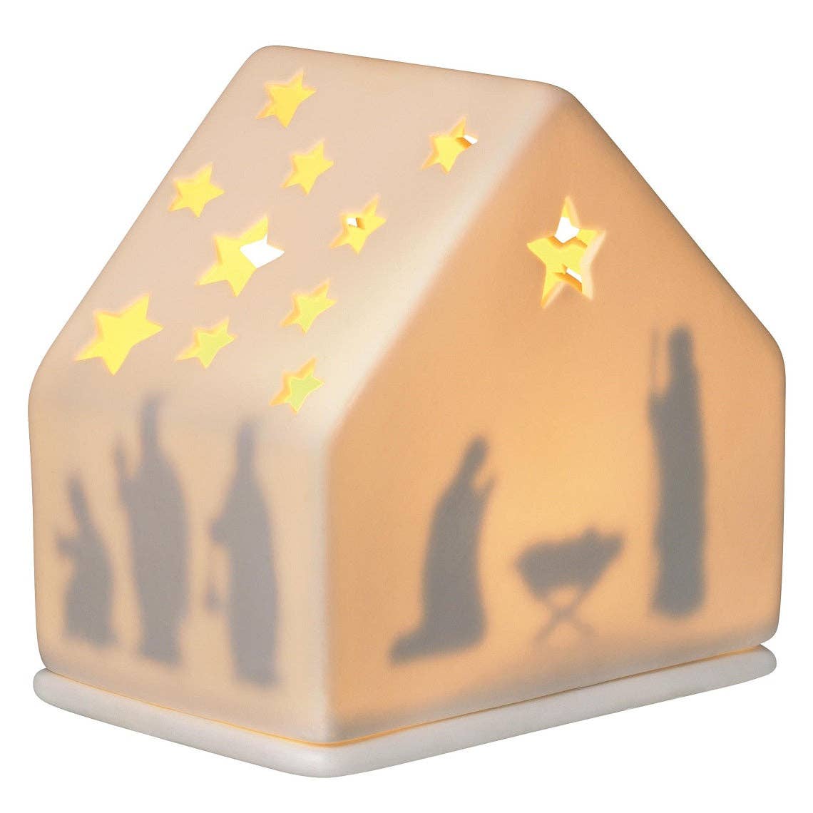 Village House - Nativity Silhouette