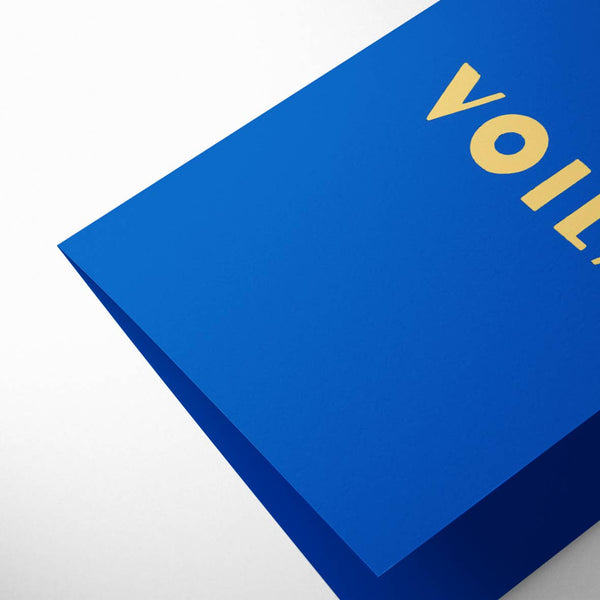 Voilà Card