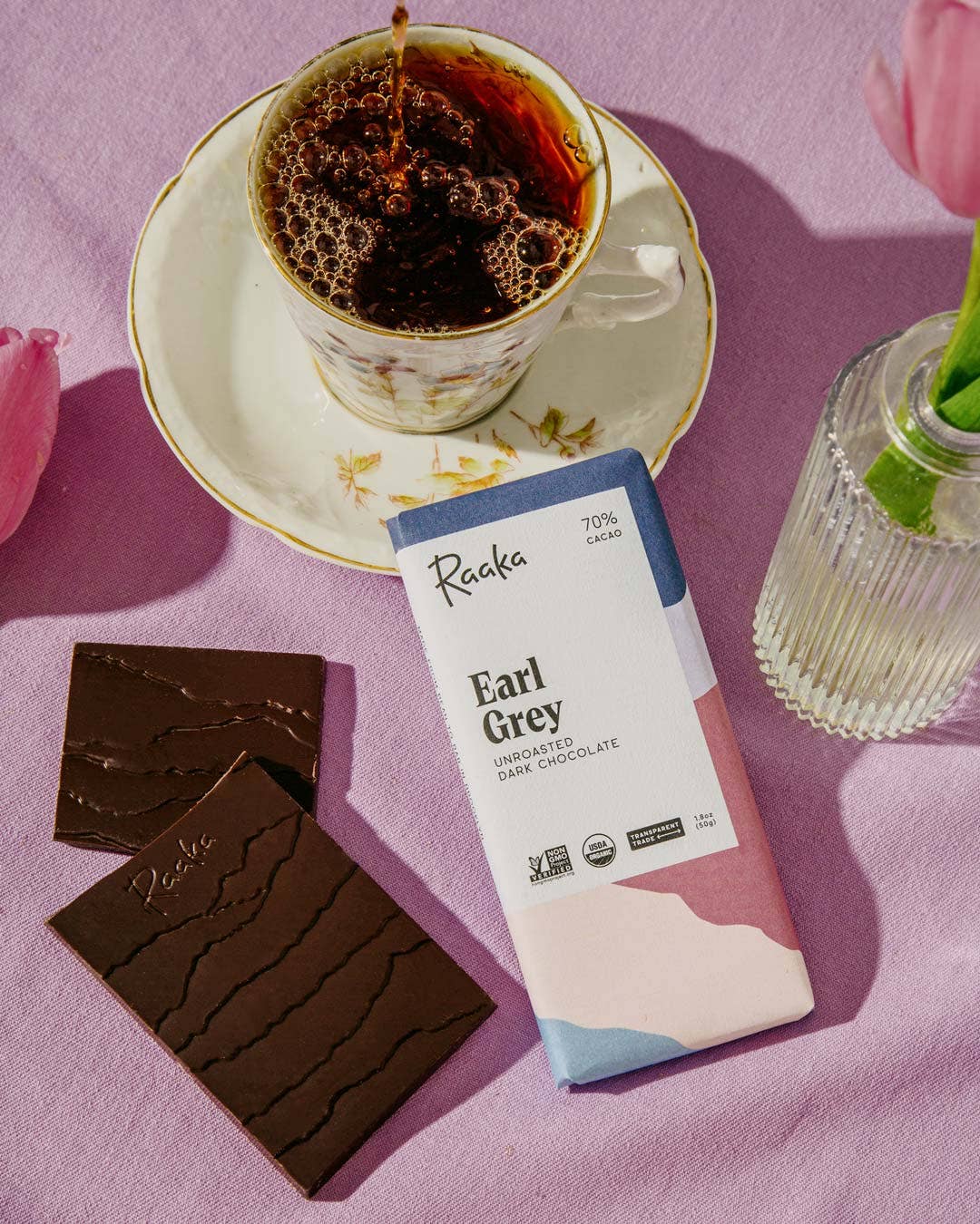 Earl Grey Tea Dark Chocolate Bar - DIGS