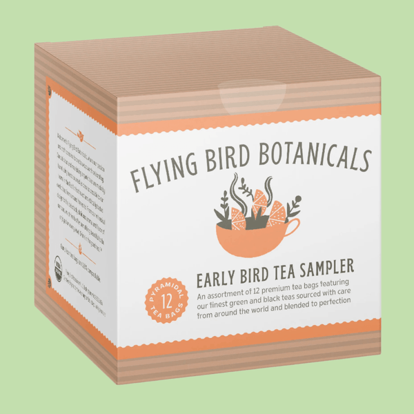 Early Bird Caffeinated Tea Sampler - DIGS