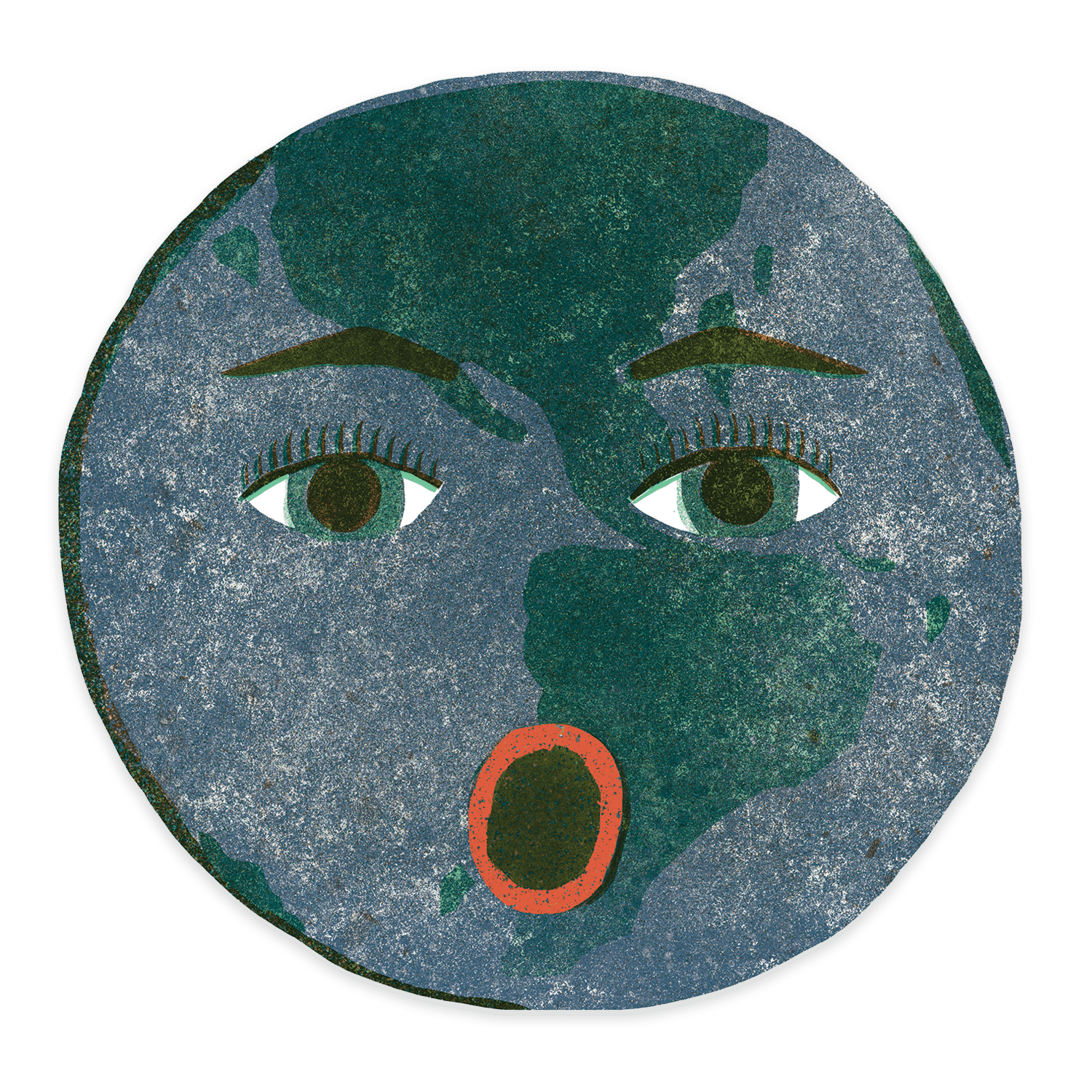 Earth | Terre Sticker - DIGS
