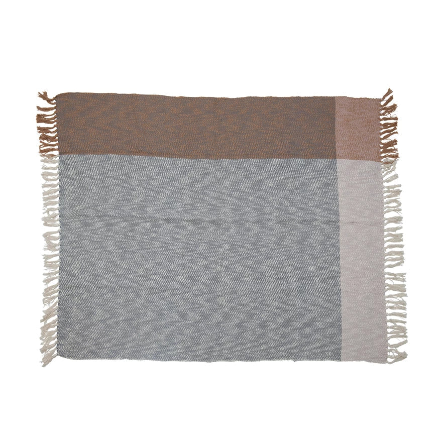 Earth Tones Woven Throw - DIGS