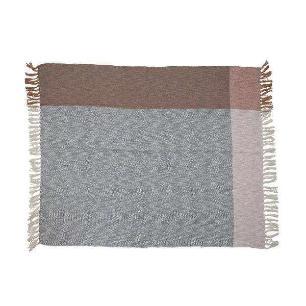 Earth Tones Woven Throw - DIGS