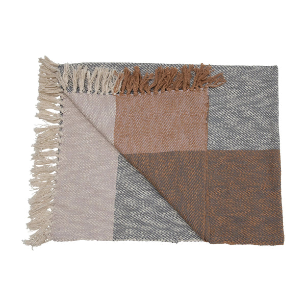 Earth Tones Woven Throw - DIGS