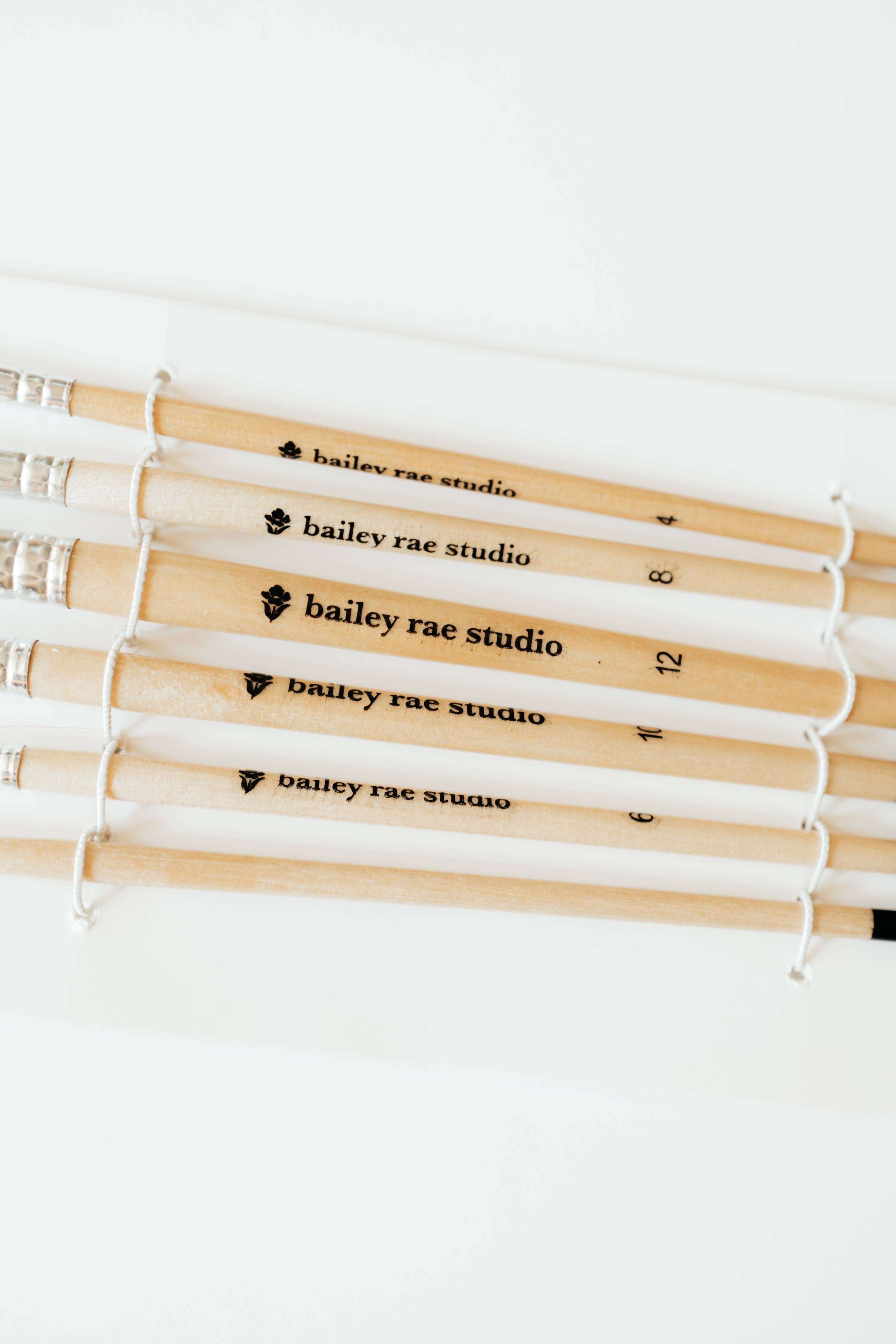 Round Tip Watercolor Brush Set - 6pc