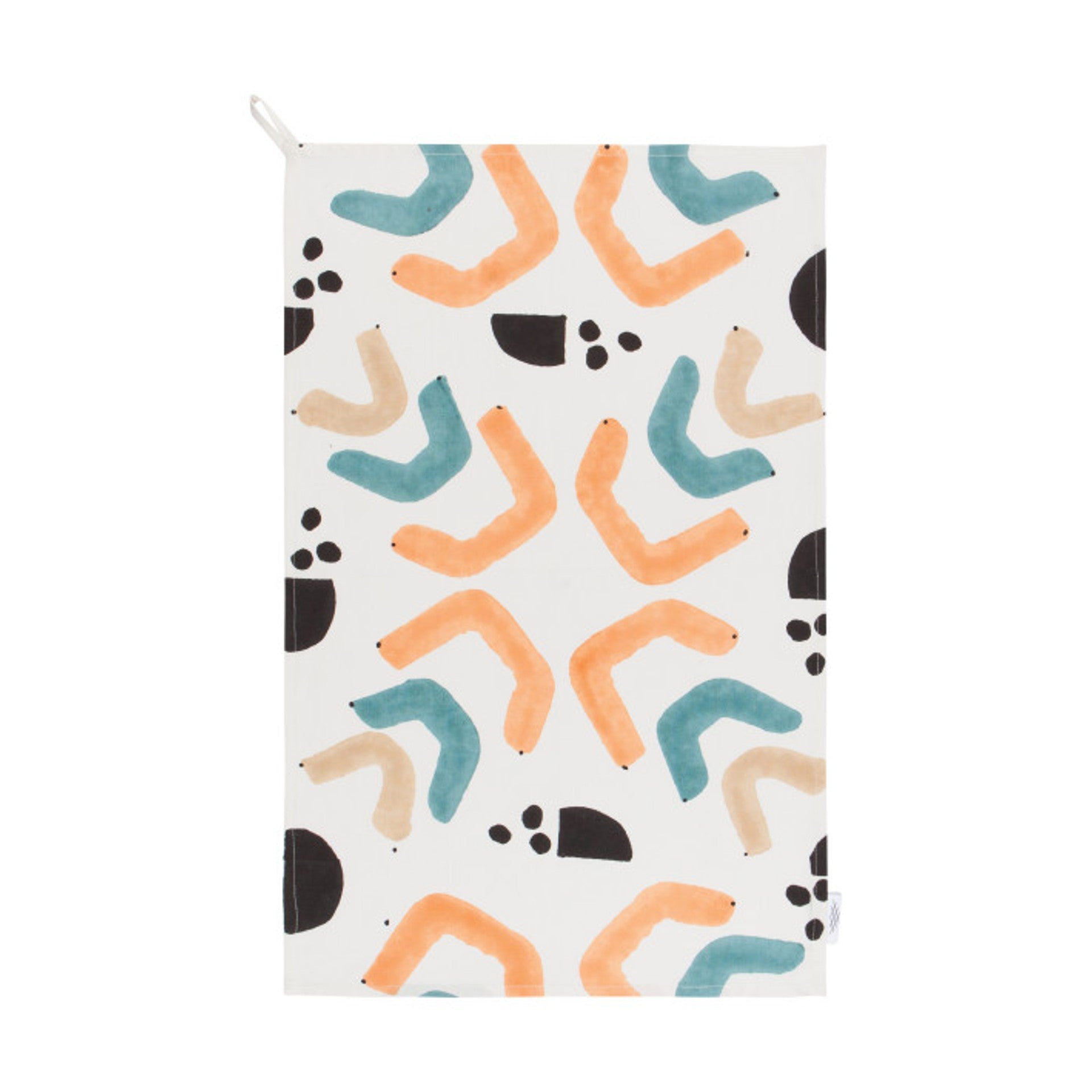 Echo Block Print Tea Towel - DIGS