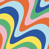 Eco Wrap: Liquid Rainbow/ Chatterbox - DIGS