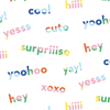 Eco Wrap: Liquid Rainbow/ Chatterbox - DIGS
