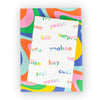 Eco Wrap: Liquid Rainbow/ Chatterbox - DIGS