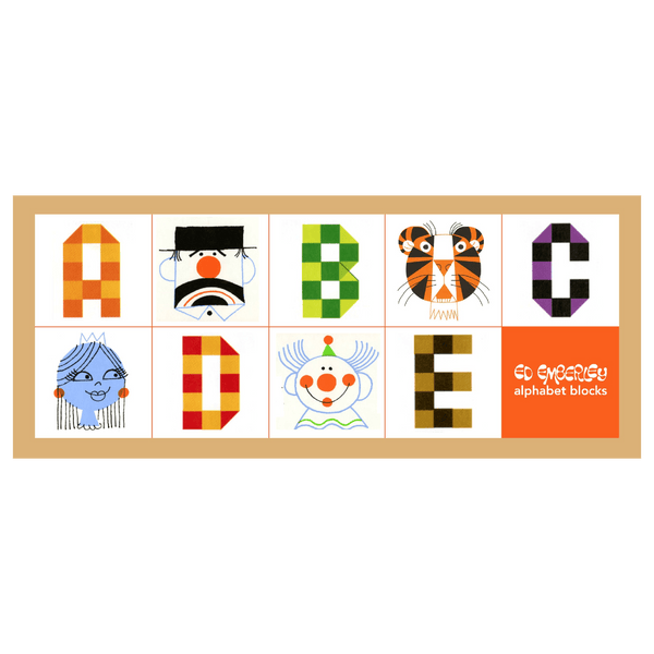 Ed Emberley Alphabet Blocks - DIGS