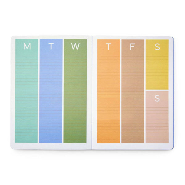 Undated Weekly Planner Notebook