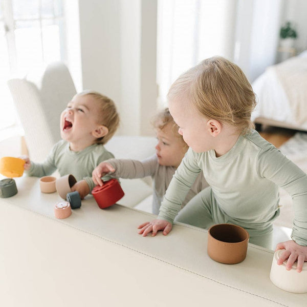 Silicone Stacking Nesting Cups