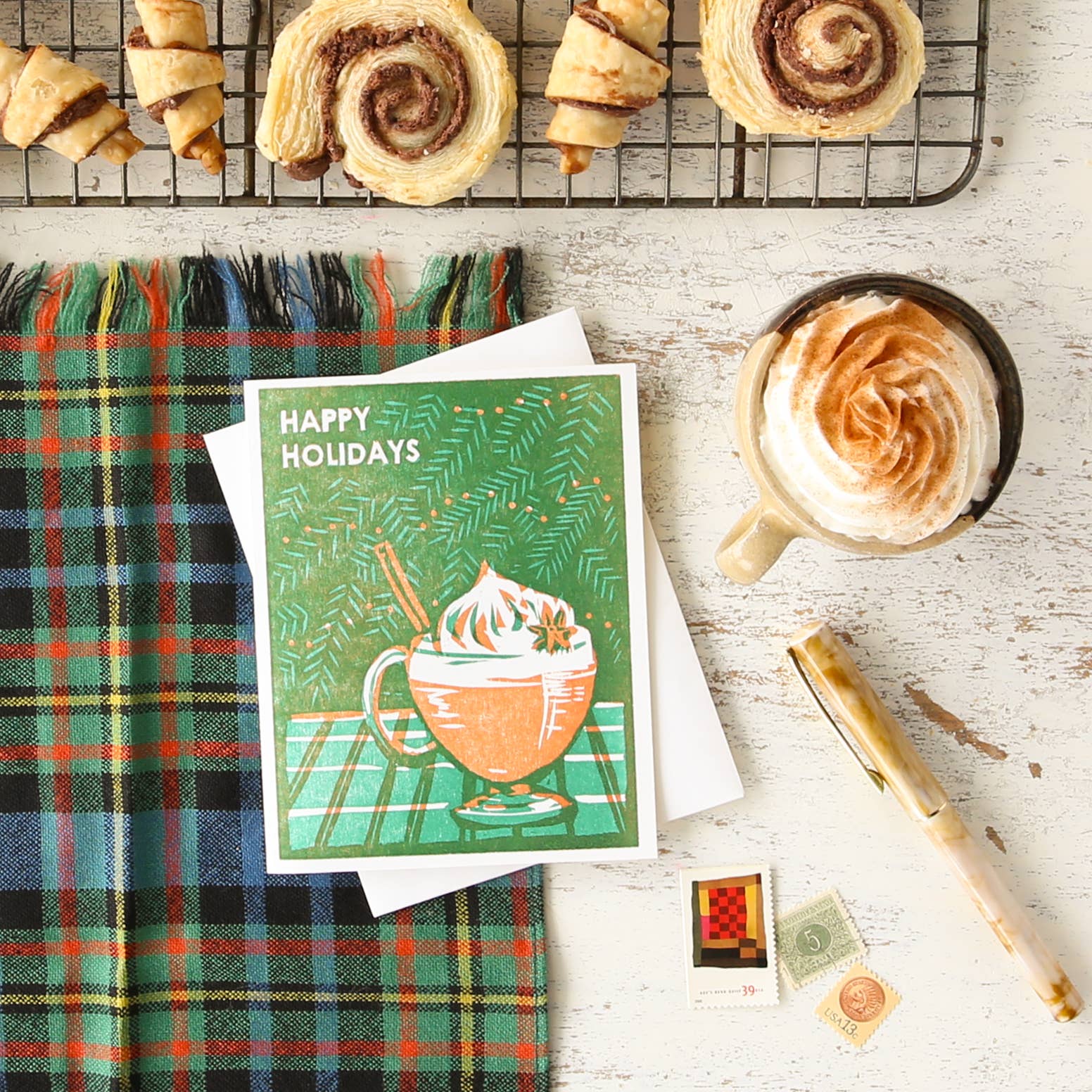 Eggnog Holiday Card - DIGS