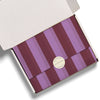 Eggplant and Lilac Stripes Tissue Paper - DIGS