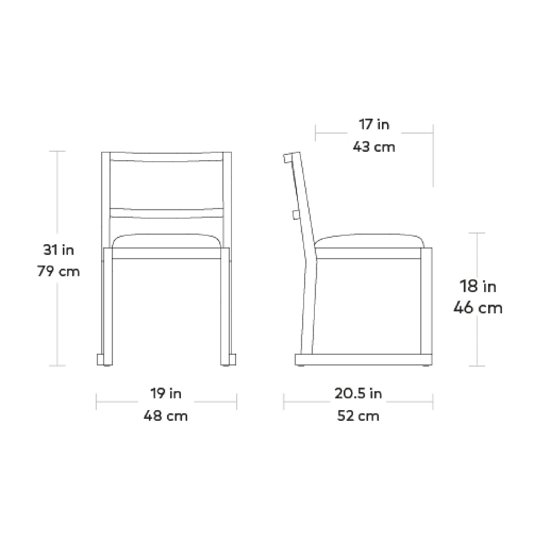 Eglinton Dining Chair Set/2 - DIGS