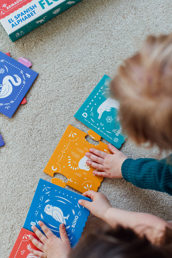 El Spanish Alphabet Jumbo Floor Puzzle - DIGS