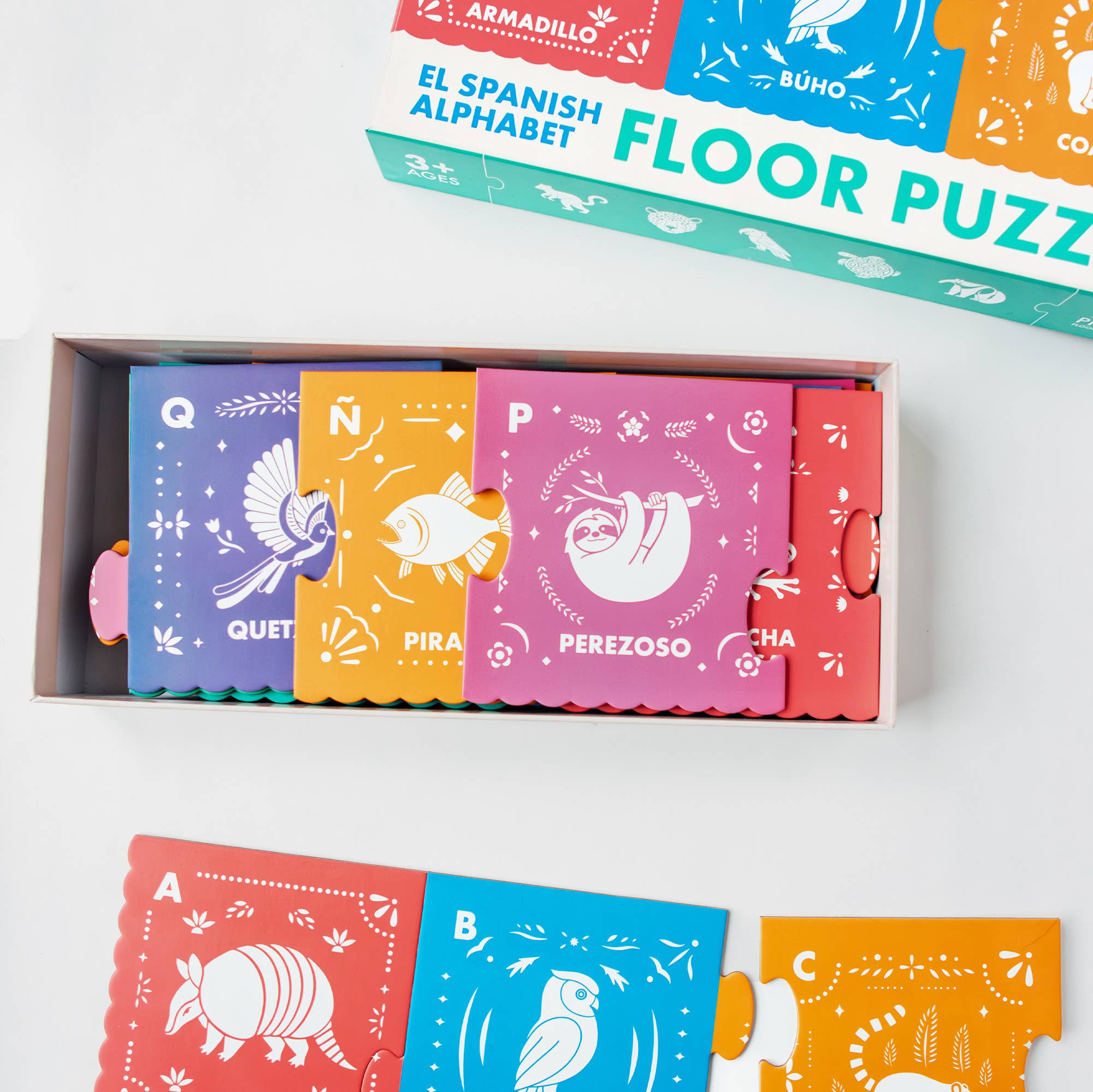 El Spanish Alphabet Jumbo Floor Puzzle - DIGS