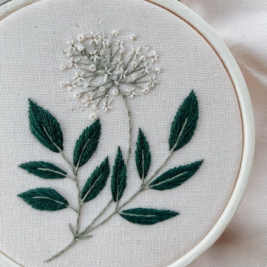 Elderflower Embroidery Kit - DIGS