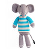 Elephant In Blue Sweater Stuffed Animal - DIGS