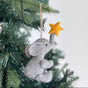Elephant With Star Ornament - DIGS