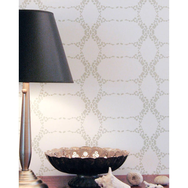 Elizabeth Wallpaper, Moonbeam on Cream - DIGS