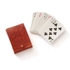 Embossed Leather Playing Cards Set - DIGS