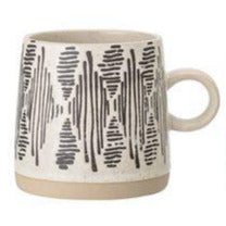 Embossed Stoneware Mug - DIGS