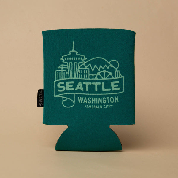 Emerald City Skyline Beverage Insulator - DIGS