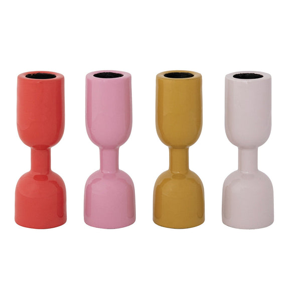 Enameled Aluminum Taper Holder - DIGS