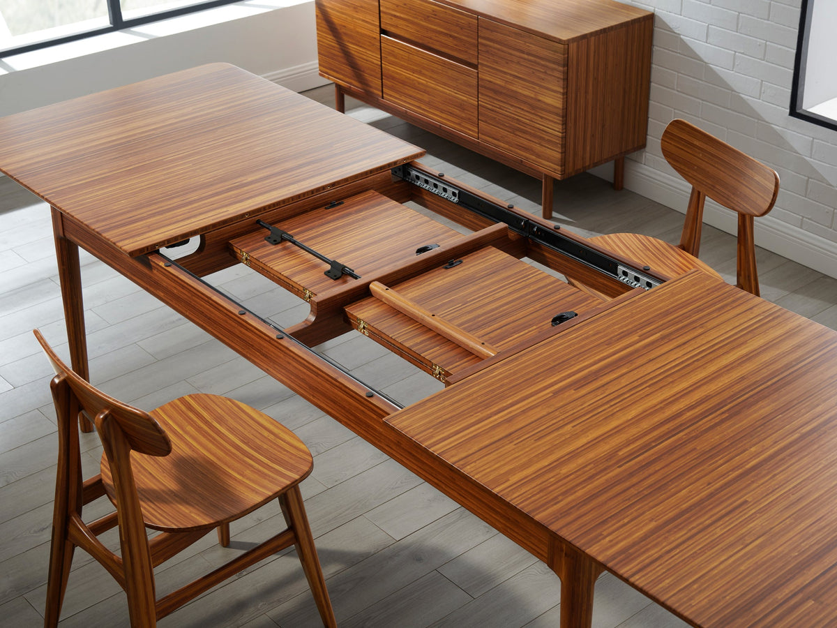 Greenington Erikka dining table extension mechanism